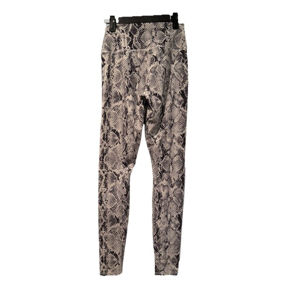 Alo Leggings Womens Small High Rise Snakeskin Athleisure Athletic Yoga Gym Dance - Picture 2 of 7